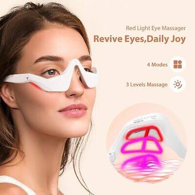 3D Eye Massager, Multi-functional Serum Infusion Device With Red Light & Microcurrent, Electric Eye Care Beauty Instrument